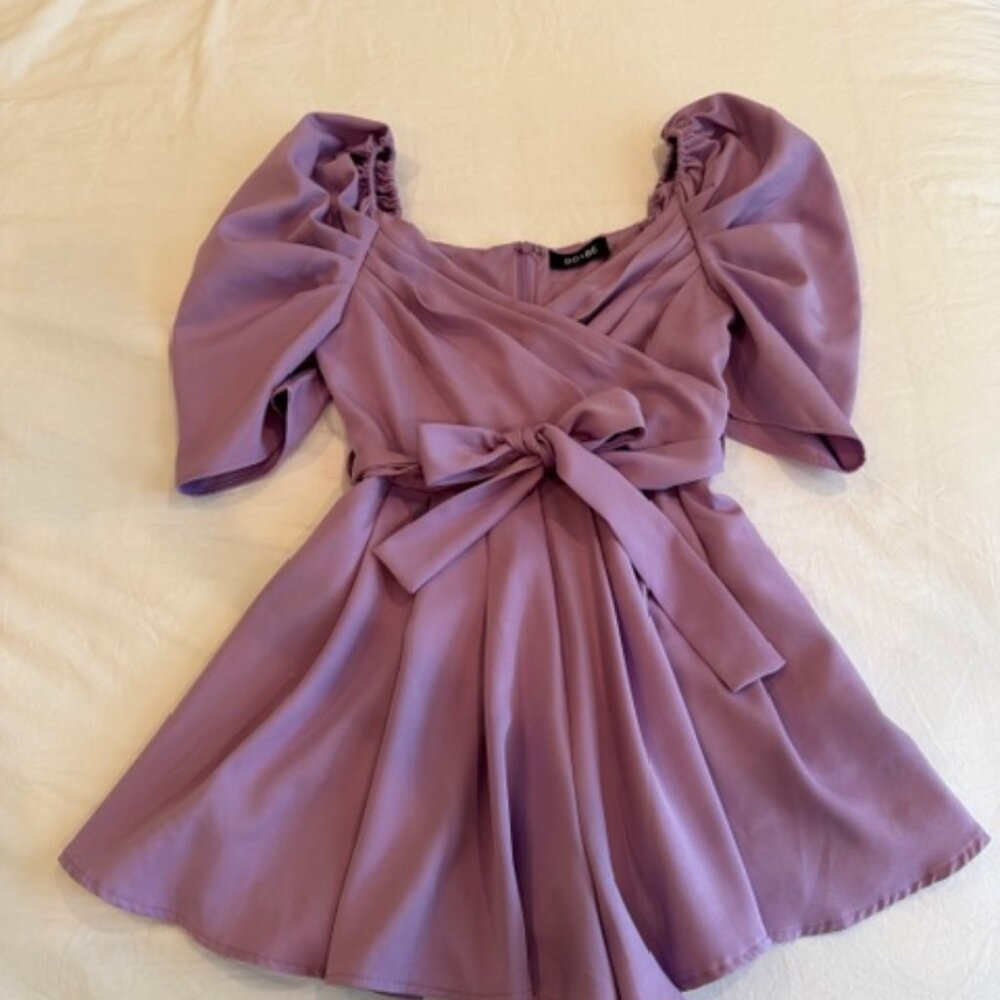 DO-BE Purple Romper Size S